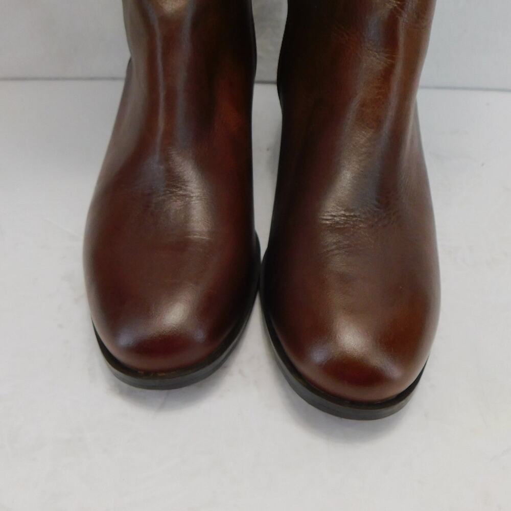 Rockport Evalyn Brown Tall Boot Saddle Block Heel Women's Size 7.5 - New - Picture 6 of 16